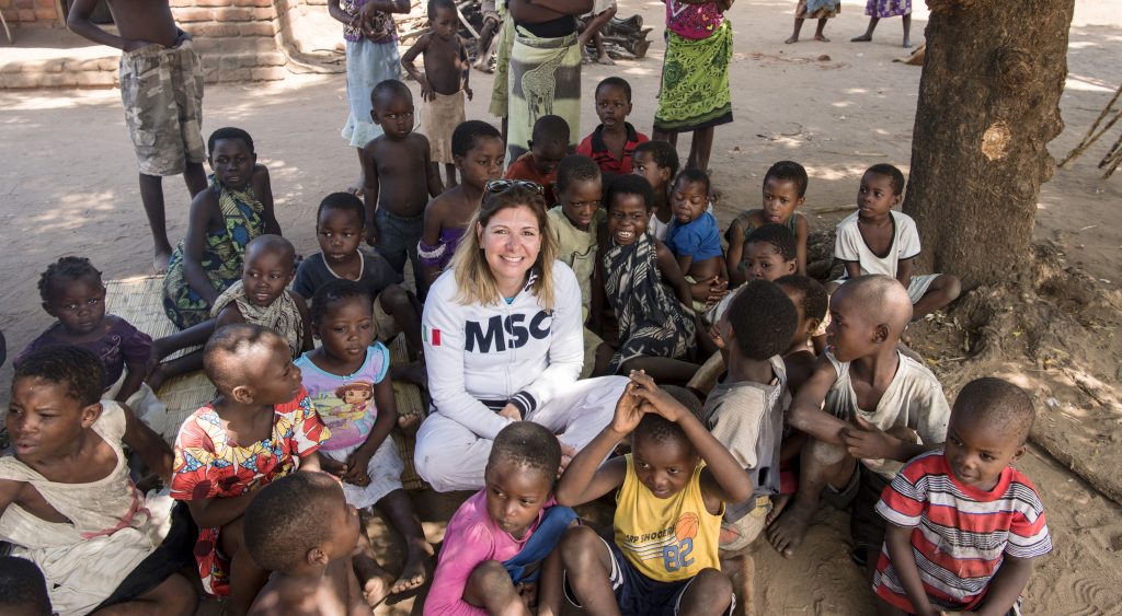 Tripulante de MSC en misión social de UNICEF