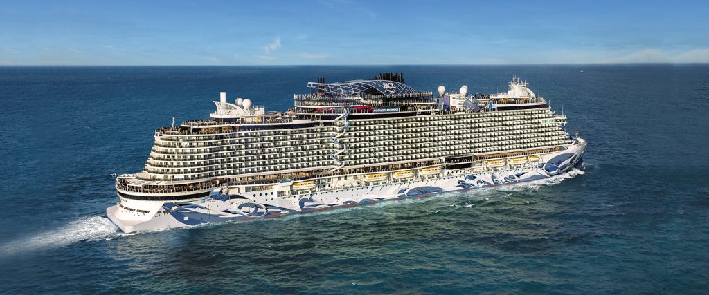 Crucero por Grand Cayman, imagen de la naviera Norwegian Cruise Line