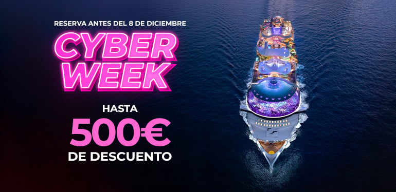 Cruceros Cyber Week. Ofertas SoloCruceros.com