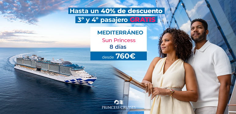 Oferta Princess Cruises. SoloCruceros.com